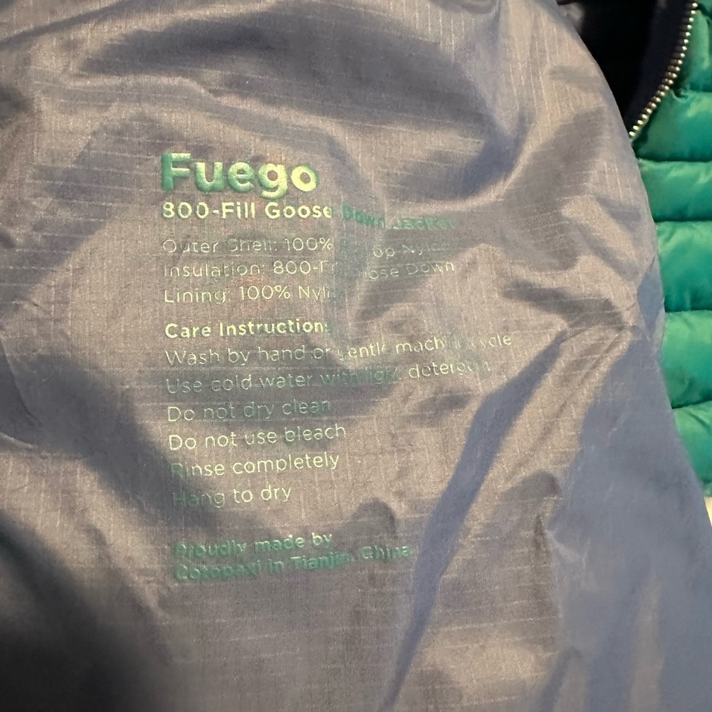 Cotopaxi Women’s Fuego Packable Puffy Jacket with Colorblock Stripe - Picture 5 of 6